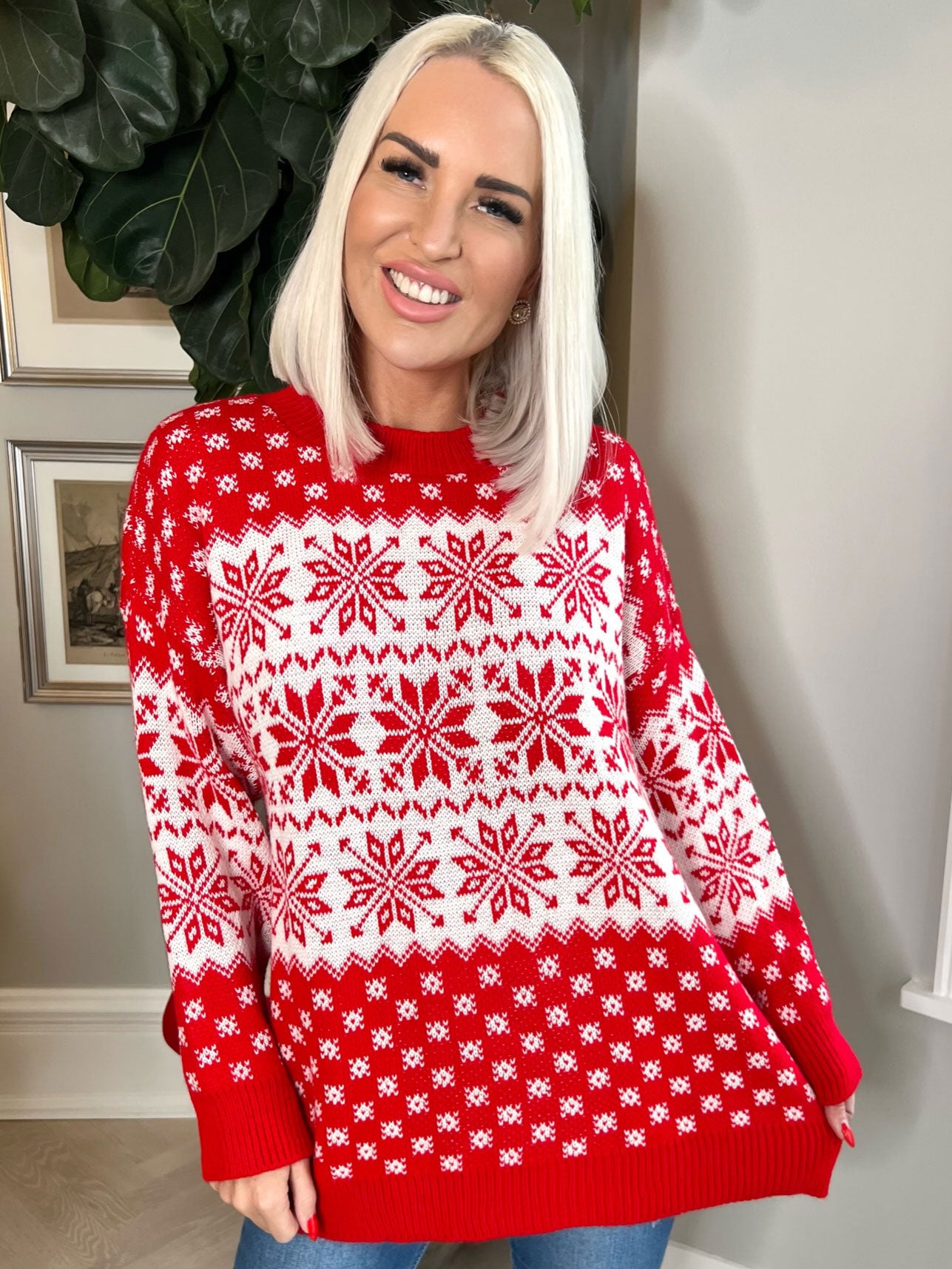 Christmas - Julestrik med snefnug